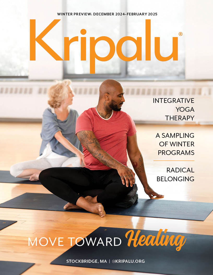 Kripalu Winter Catalog 2025 Cover