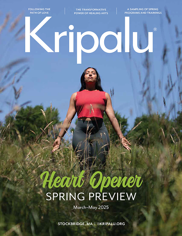 Kripalu Spring 2025 Preview Catalog Cover